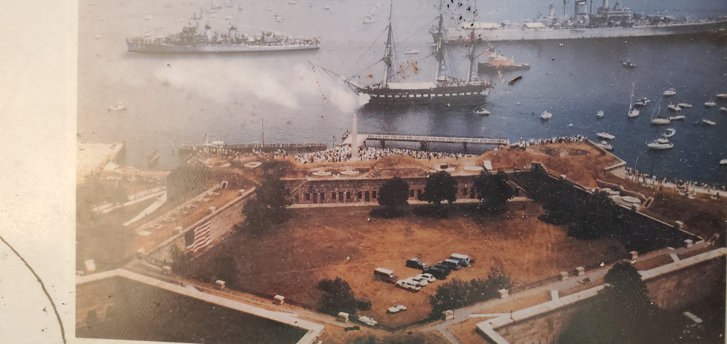 USS Constitution, USS Salem, and USS Cassidy