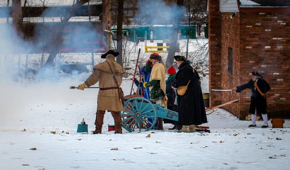 Firing a Cannon at Crailo New York Jan 3 2026