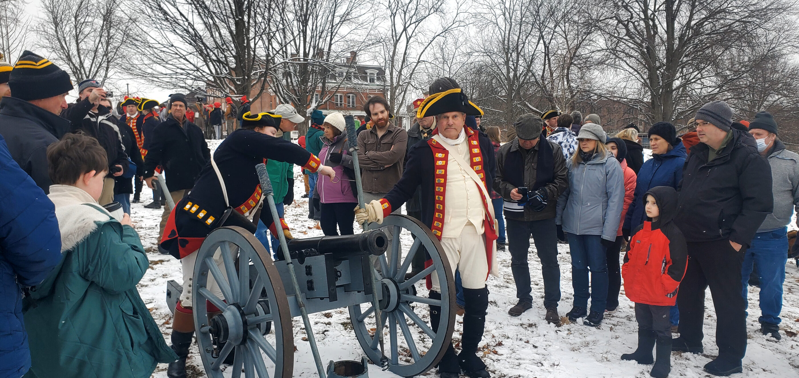 A cannon cleaning demostration by Maltia