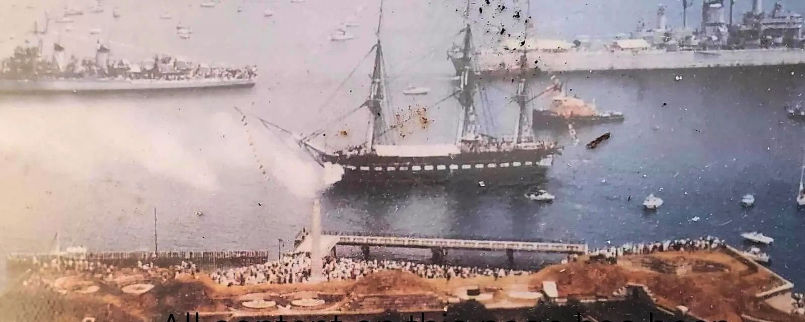 USS Cassidy, USS Salem, and USS Constitution.